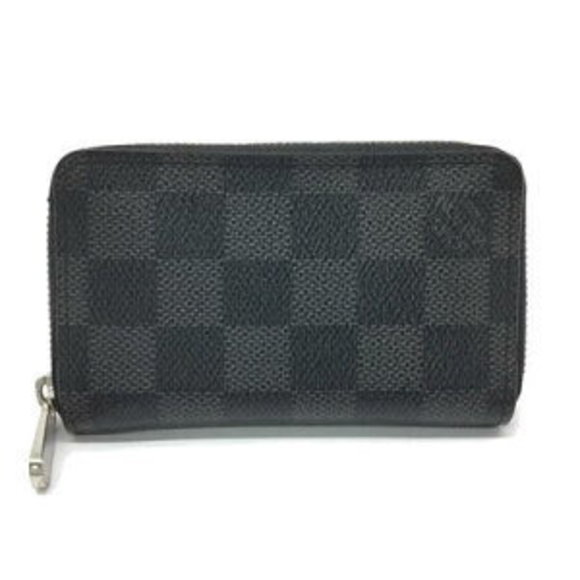 Louis Vuitton Zippy Damier Black Graphite Coin Case - Picture 1 of 7